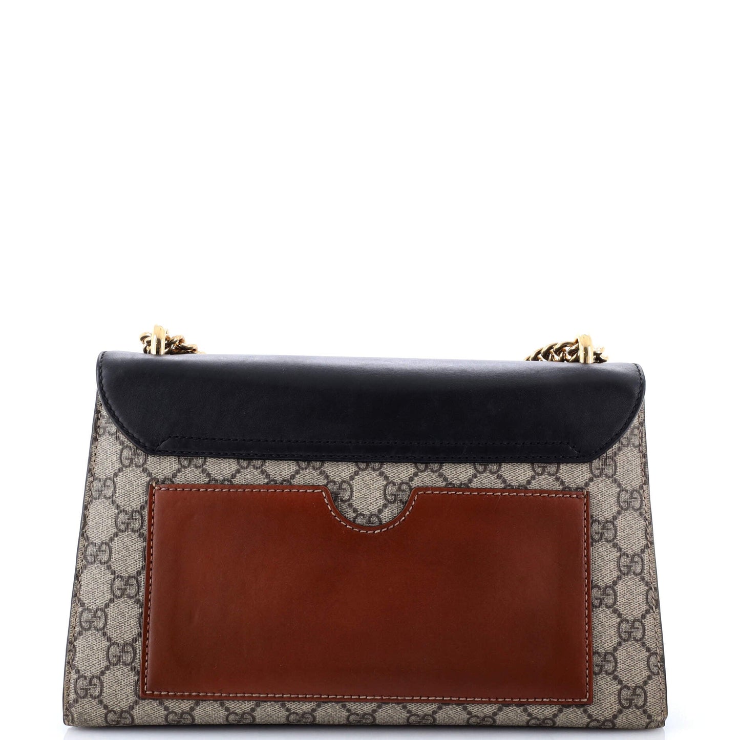 Padlock Shoulder Bag GG Coated Canvas and Leather Medium