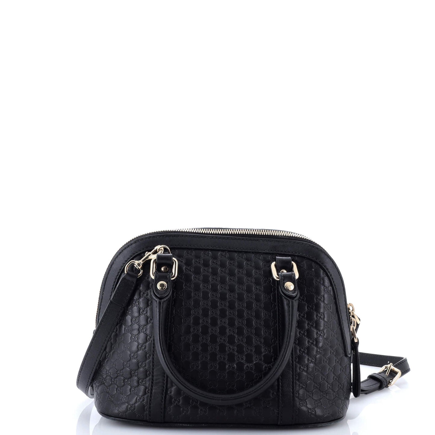 Convertible Dome Satchel Microguccissima Leather Mini