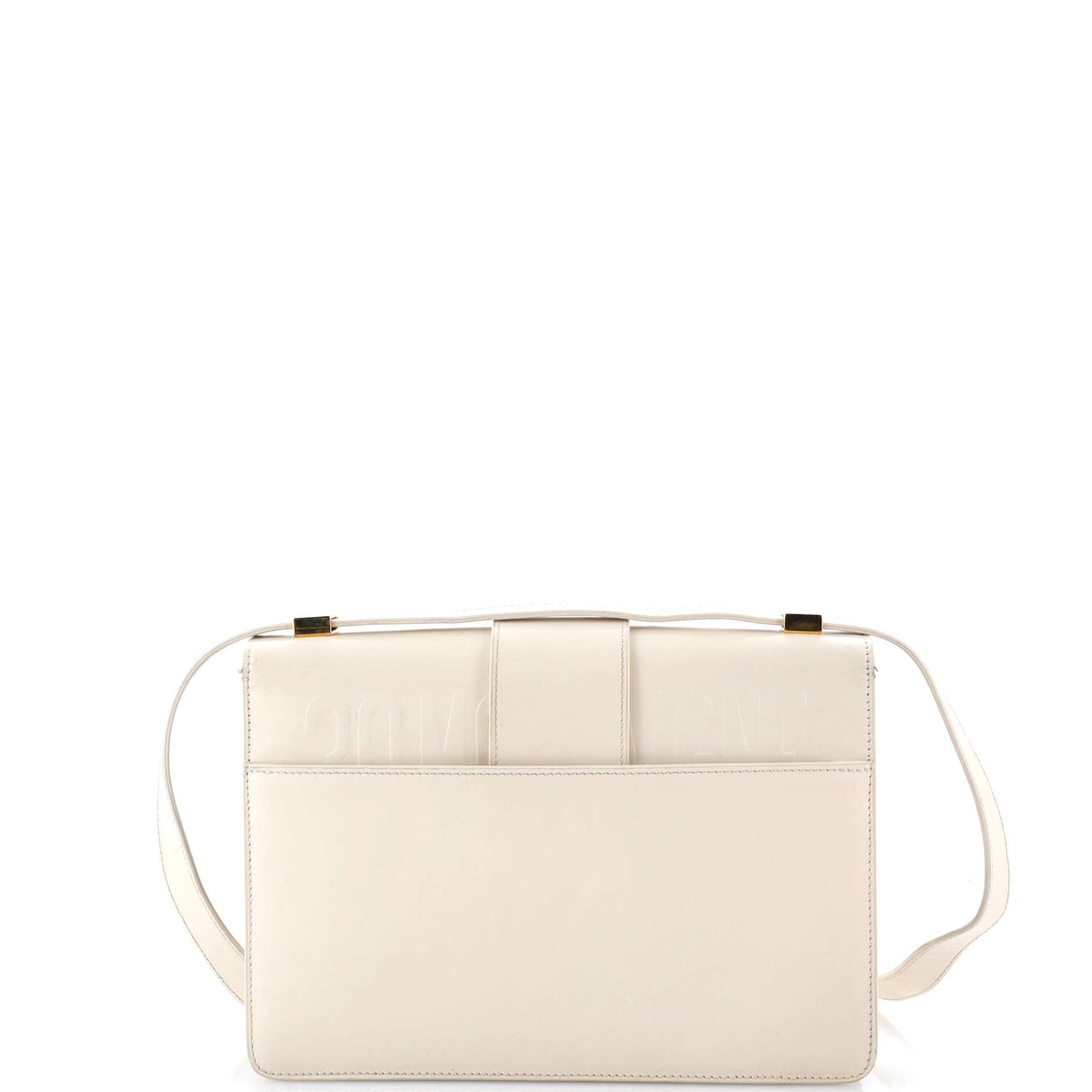 30 Montaigne Flap Bag Leather