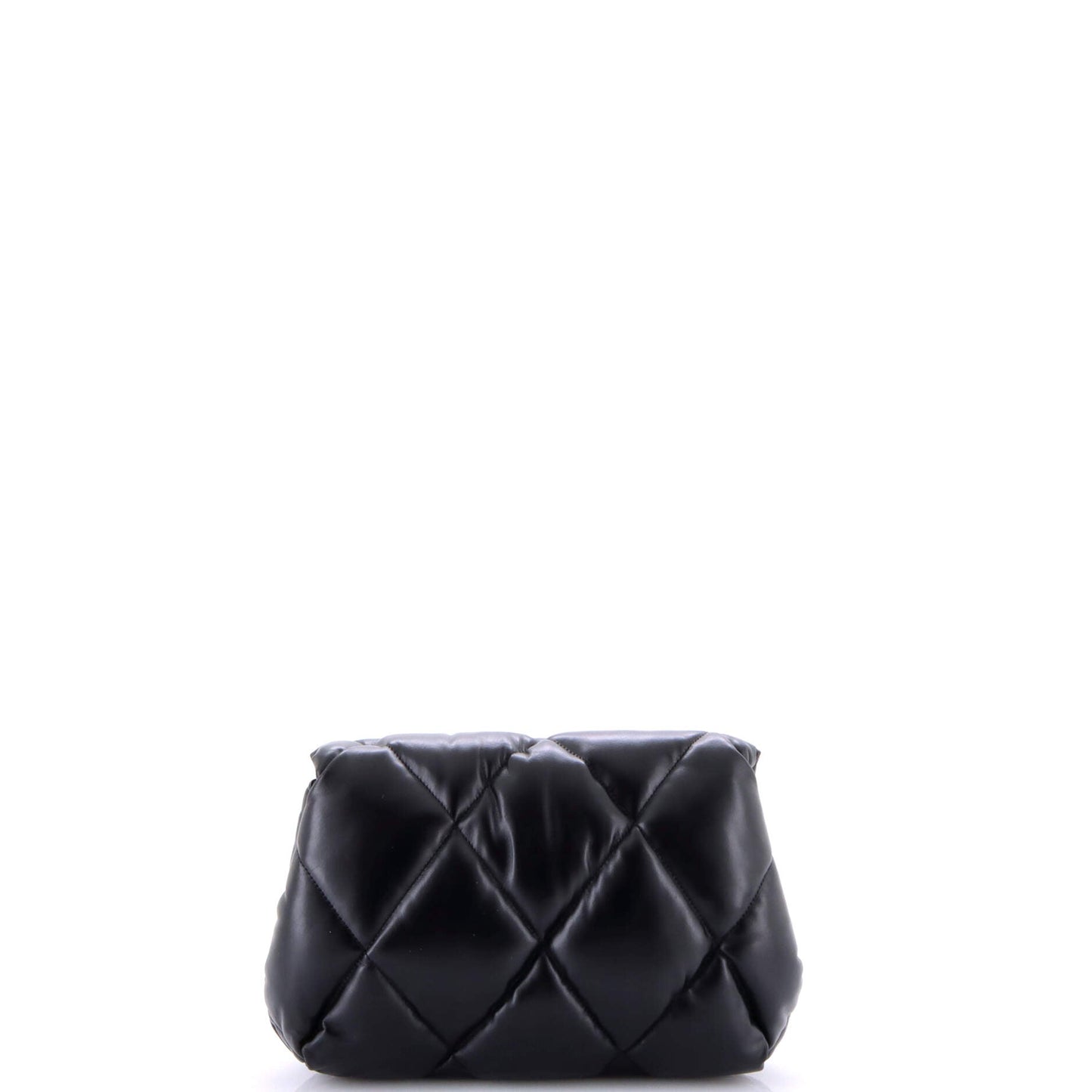 Touch Clutch Quilted Puffy Leather Medium
