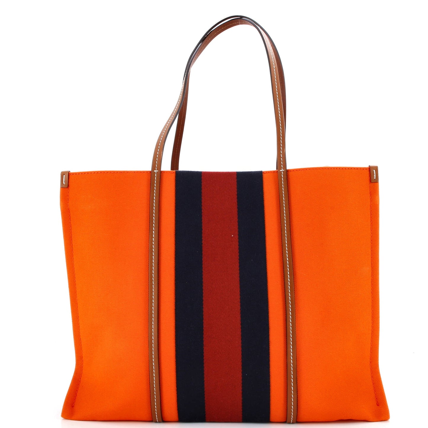 Interlocking G Web Tote Canvas Large