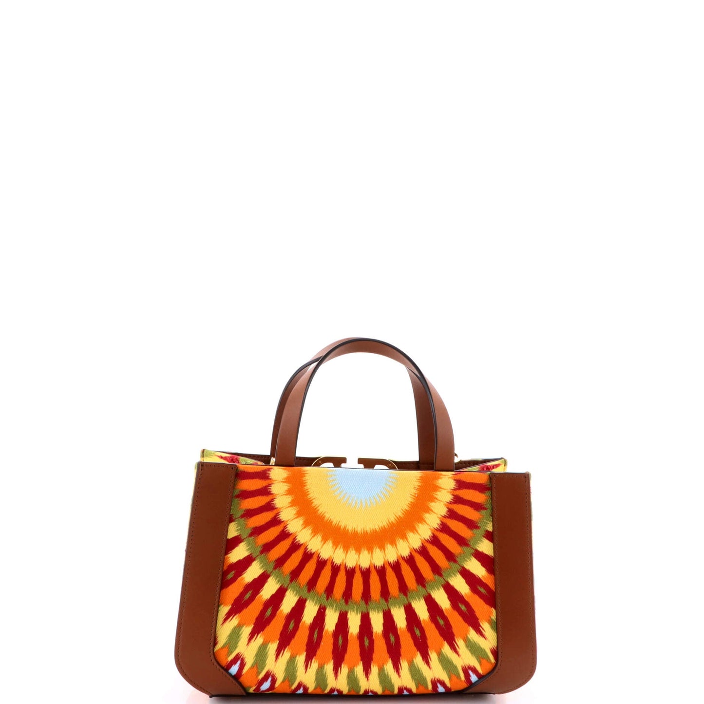 VLogo Shopper Tote Bead Embellished Leather Medium