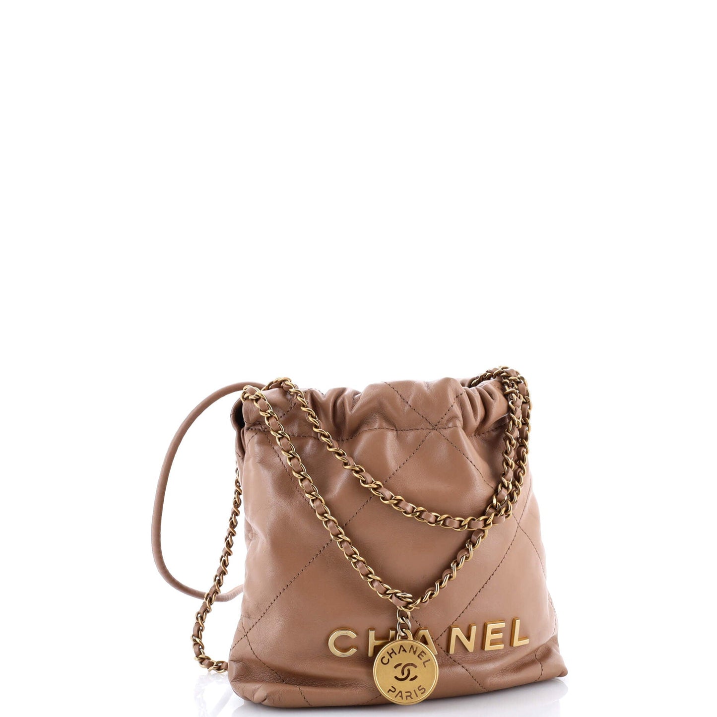 22 Chain Hobo Quilted Calfskin Mini
