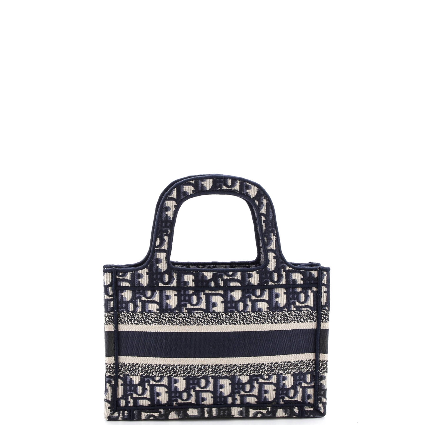 Book Tote Oblique Canvas Mini