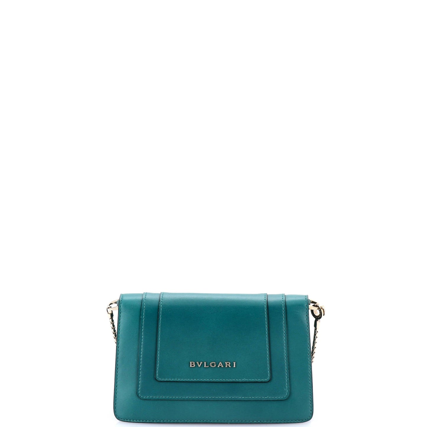 Serpenti Forever Chain Clutch Leather Mini
