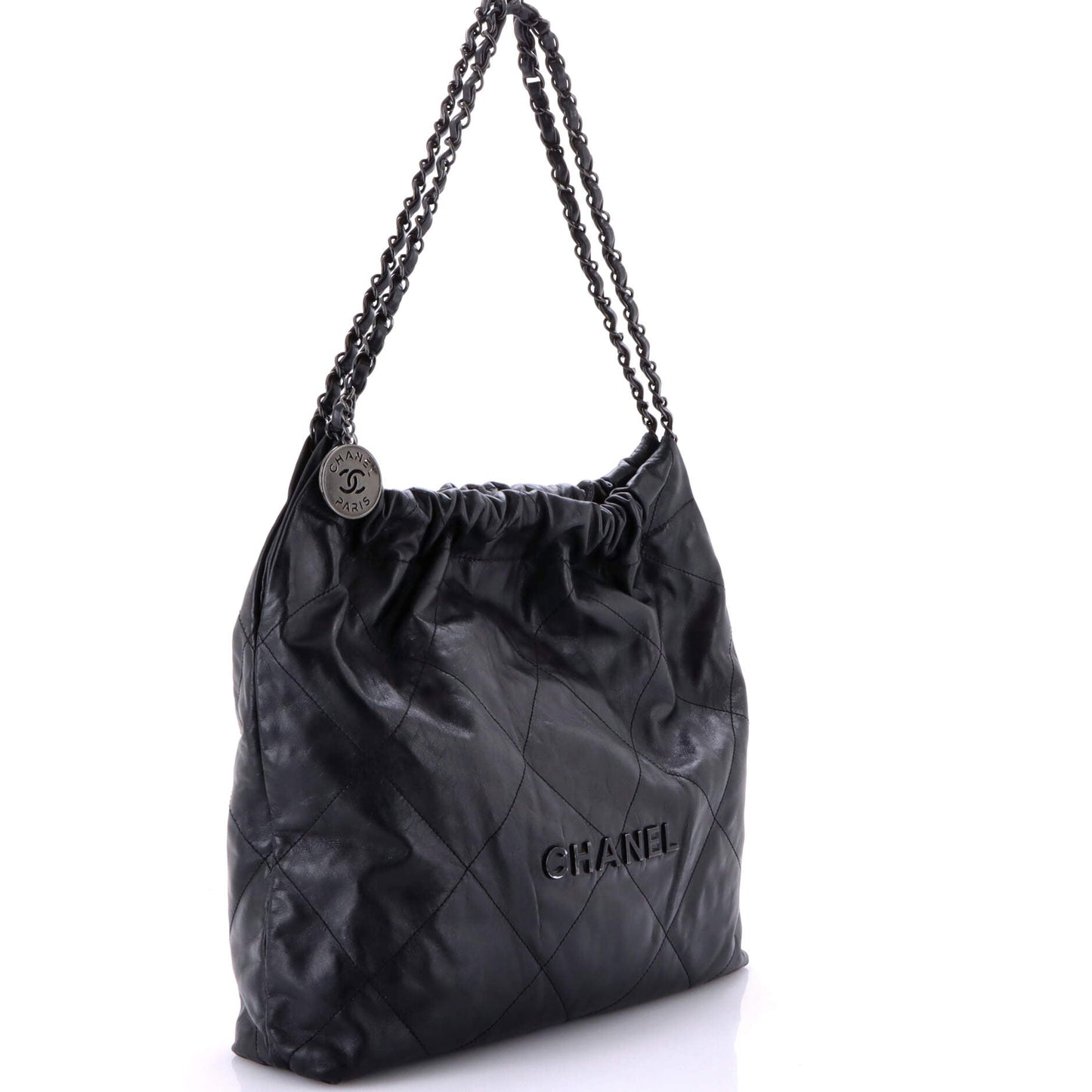 22 Chain Hobo Quilted Calfskin Medium