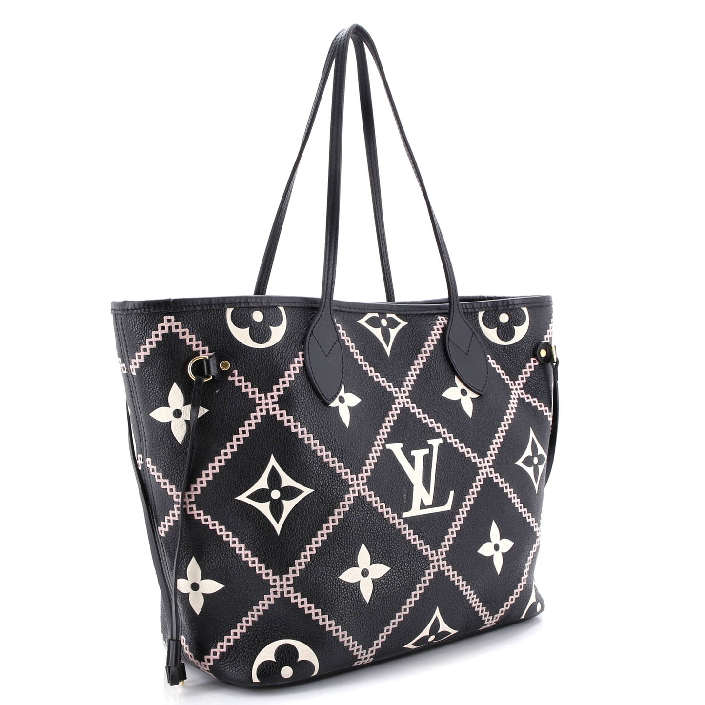 Neverfull NM Tote Monogram Empreinte Giant Broderies MM