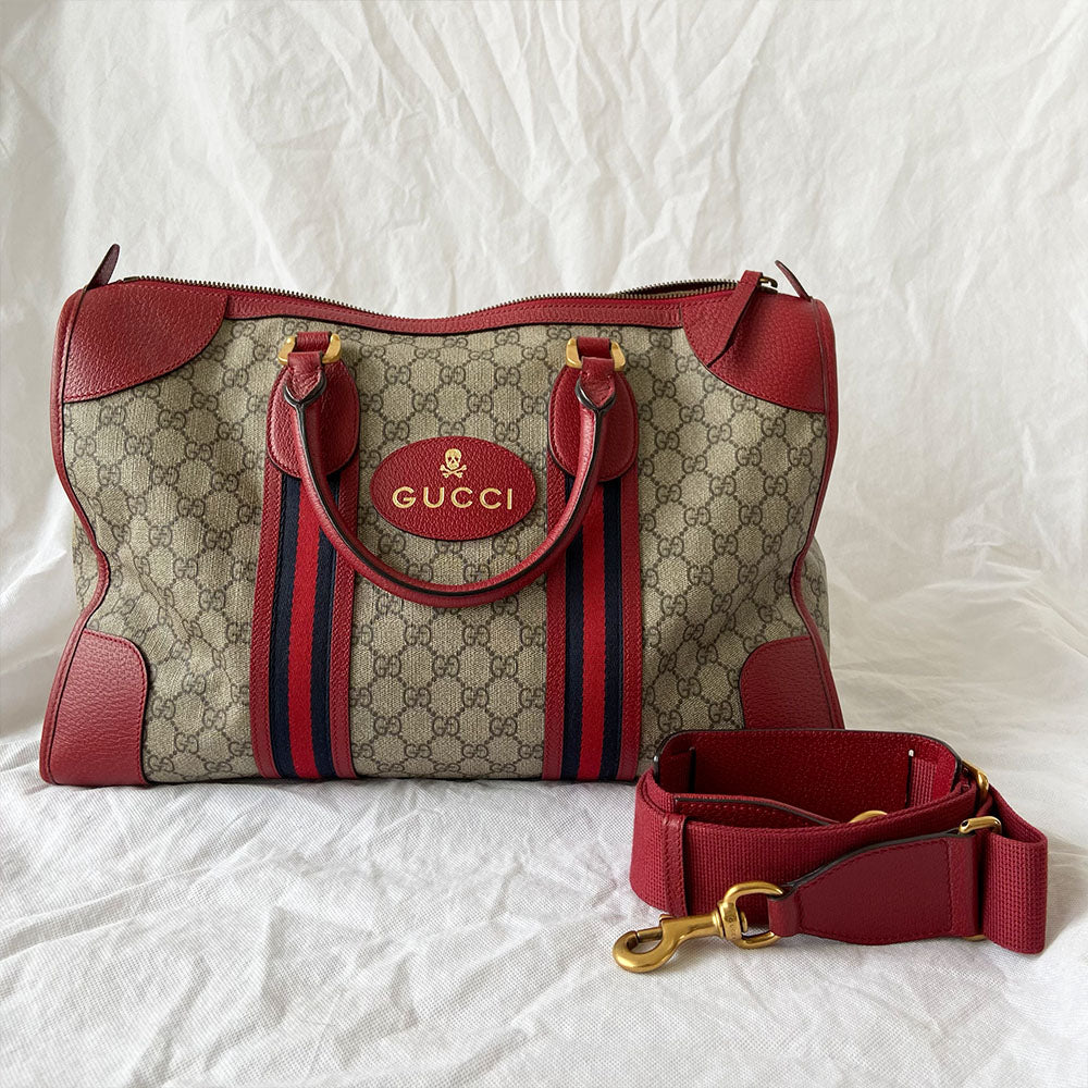 Gucci Neo Vintage Web Duffle Medium Bag