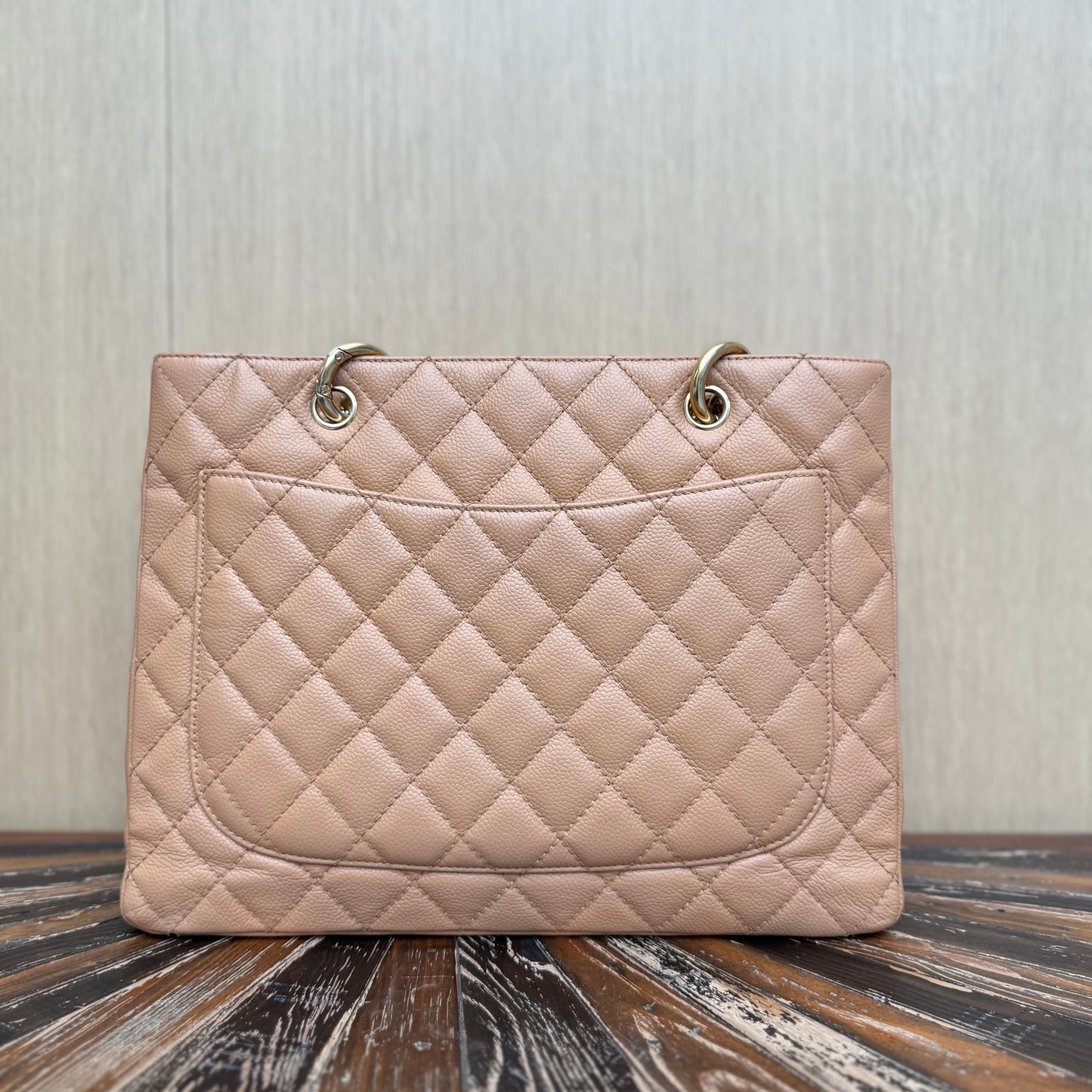 Chanel Double Stitch Boy Tote - Brown Handle Bags, Handbags