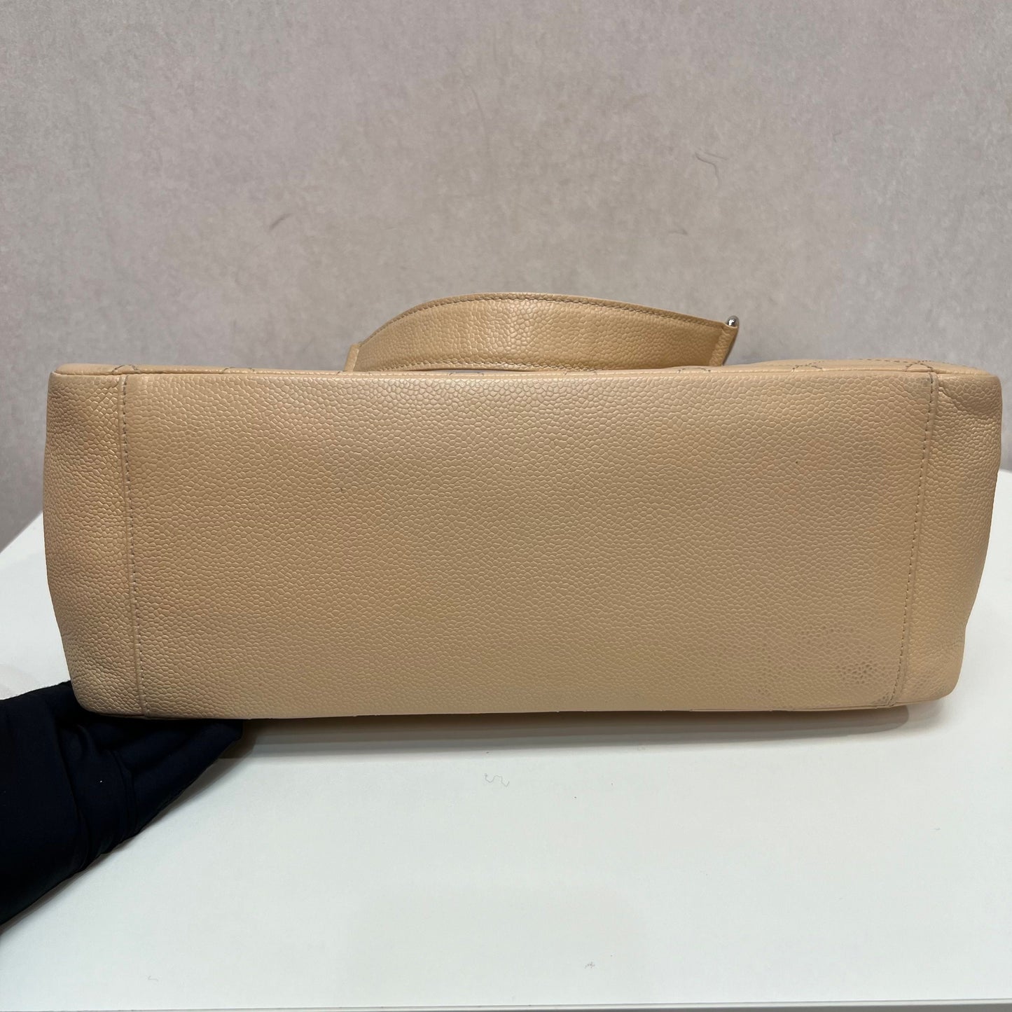 Chanel Grand Shopping Tote with Card- Neutrals Totes, Handbags 3338