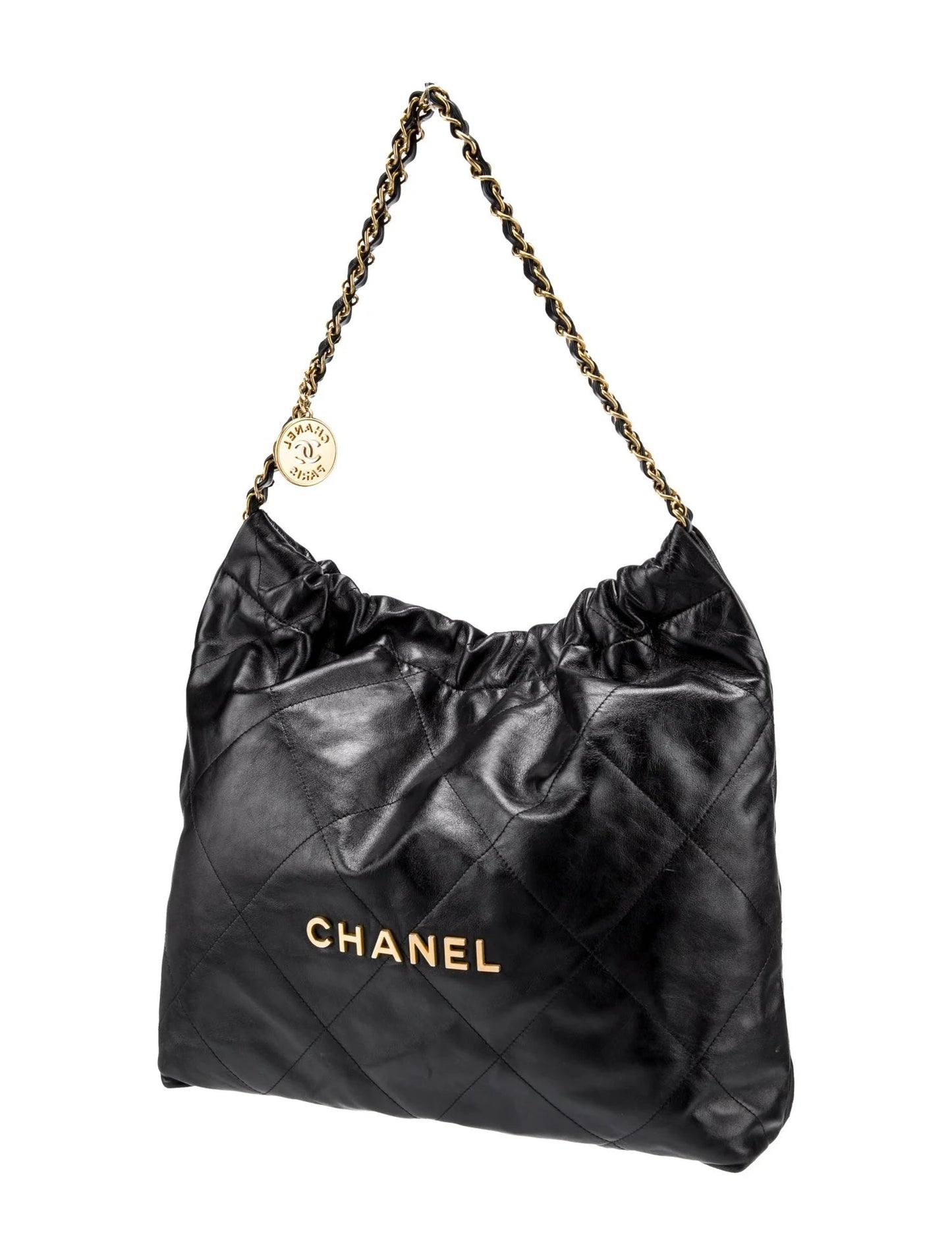 CHANEL CALFSKIN QUILTED CHANEL 22 HOBO BAG