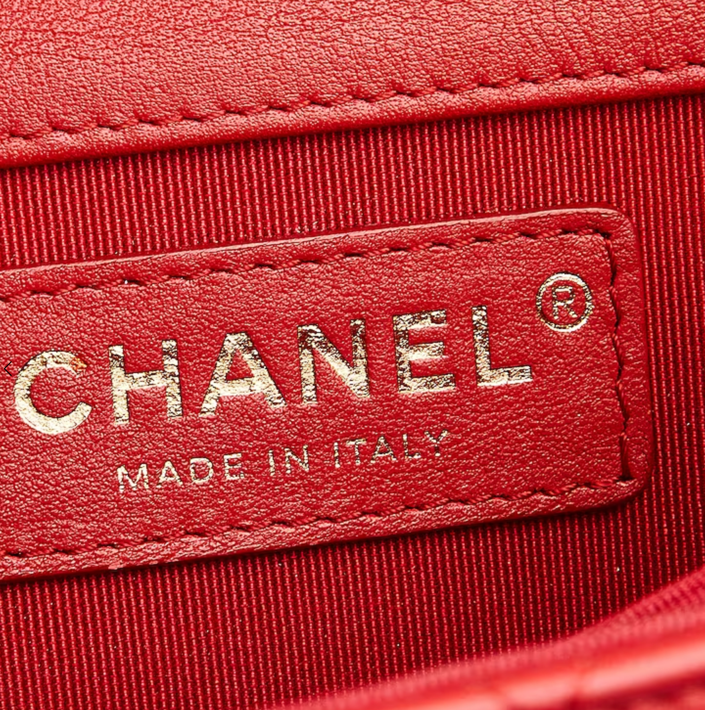 CHANEL CALFSKIN QUILTED NORTH SOUTH BOY FLAP BAG