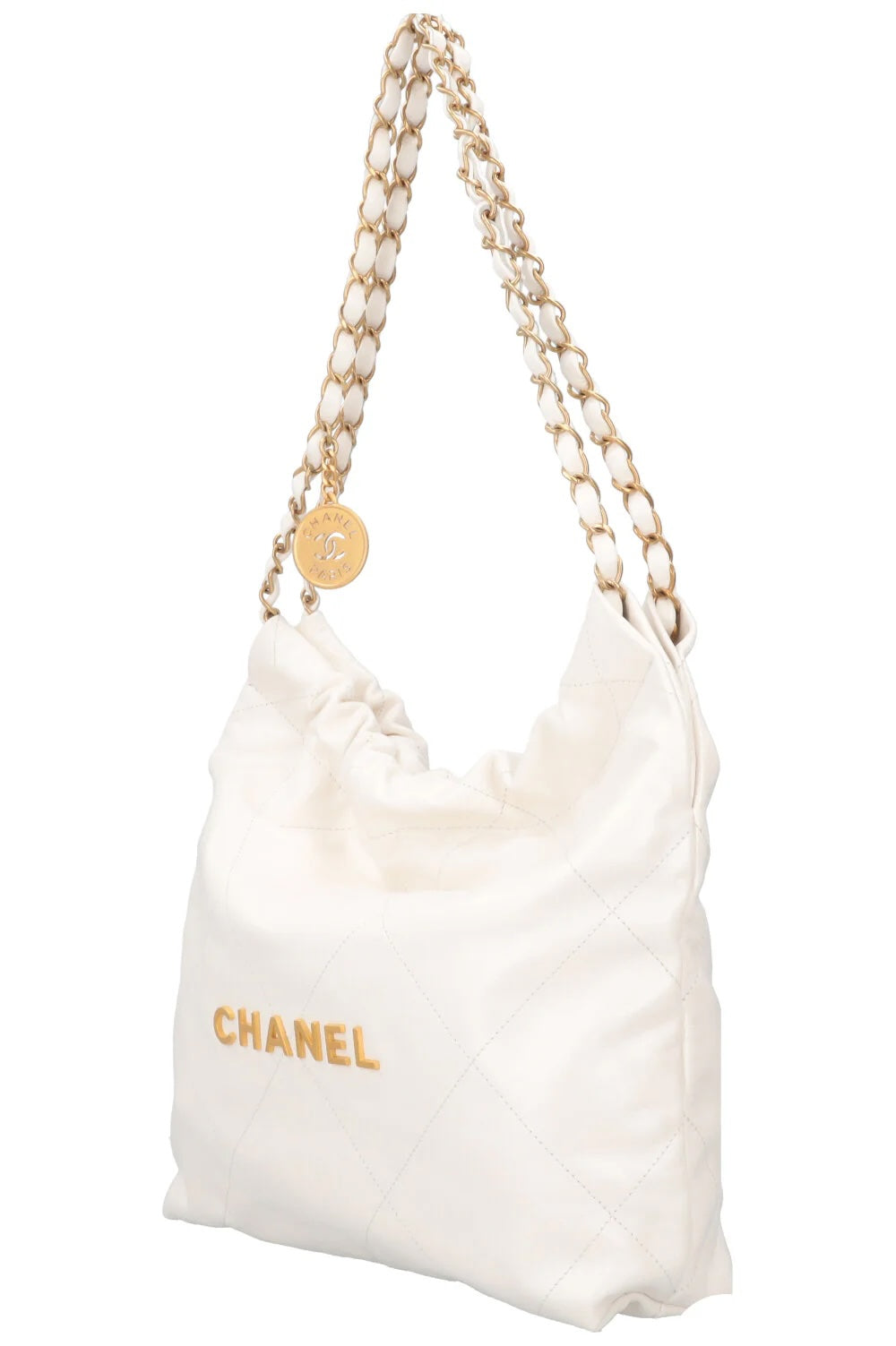 CHANEL CALFSKIN QUILTED SMALL CHANEL 22 HOBO BAG