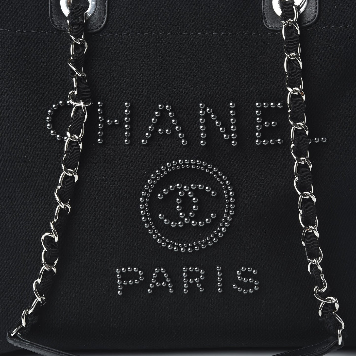 CHANEL PEARL DEAUVILLE MEDIUM TOTE BAG