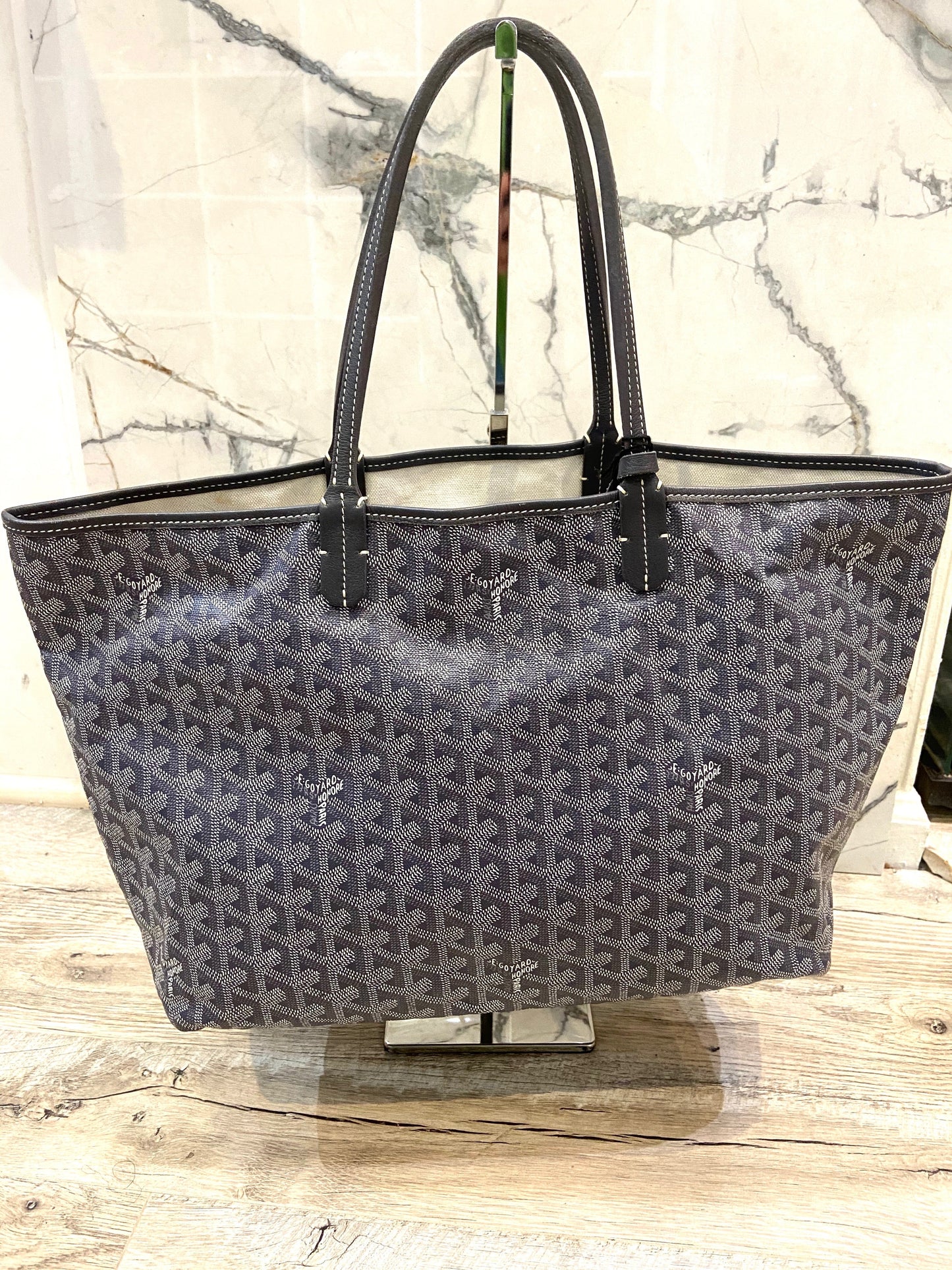 GOYARD GOYARDINE SAINT LOUIS PM TOTE BAG