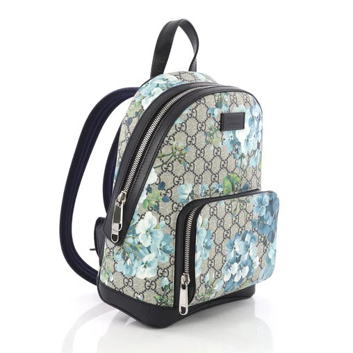 GUCCI GG SUPREME MONOGRAM BLOOMS DAY BACKPACK