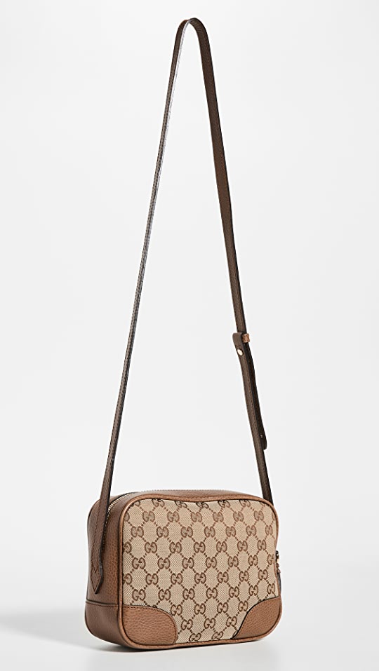 GUCCI MONOGRAM MINI BREE CROSSBODY BAG
