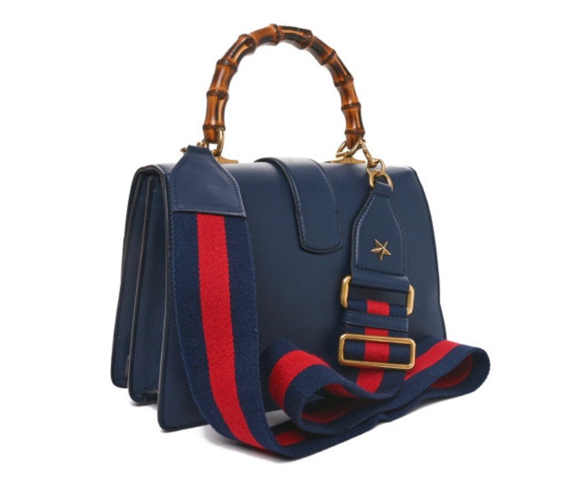 GUCCI MOON CALFSKIN BAMBOO WEB MEDIUM DIONYSUS TOP HANDLE BAG