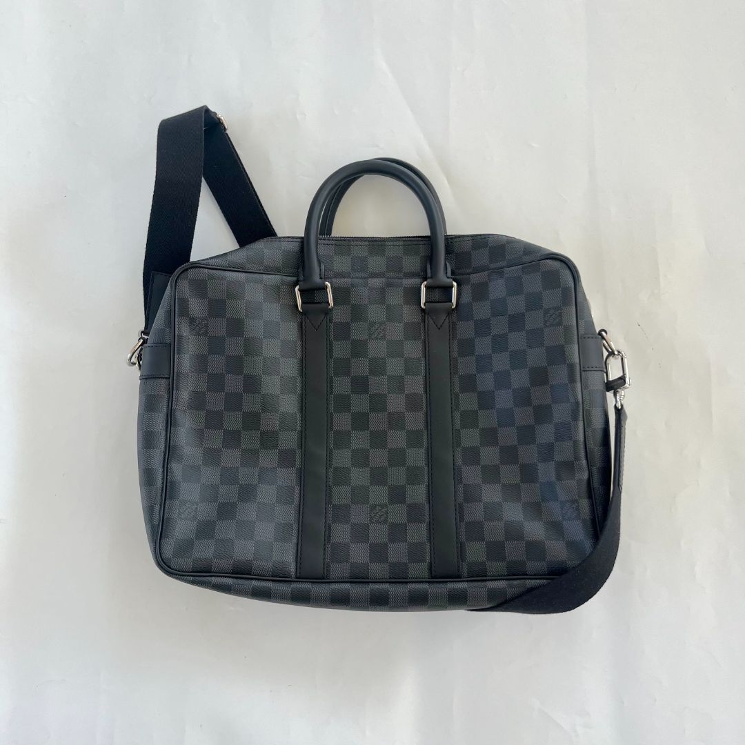 Louis Vuitton Damier Briefcase Crossbody Bag