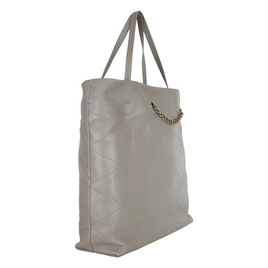 LANVIN SUGAR CARRY ME LAMBSKIN LEATHER MEDIUM SHOPPER TOTE BAG