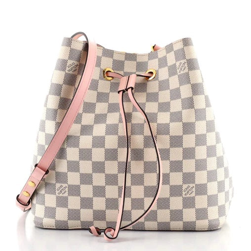 LOUIS VUITTON DAMIER AZUR NEONOE MM EAU DE ROSE