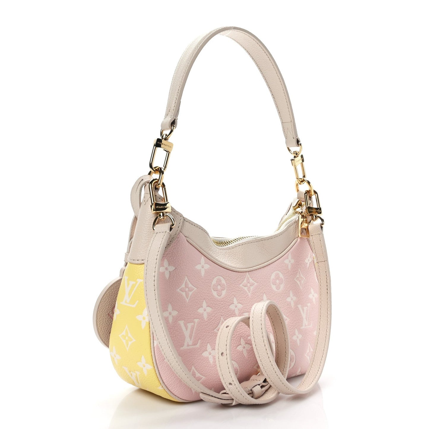 LOUIS VUITTON MONOGRAM EMPREINTE LEATHER BAGATELLE NM BAG