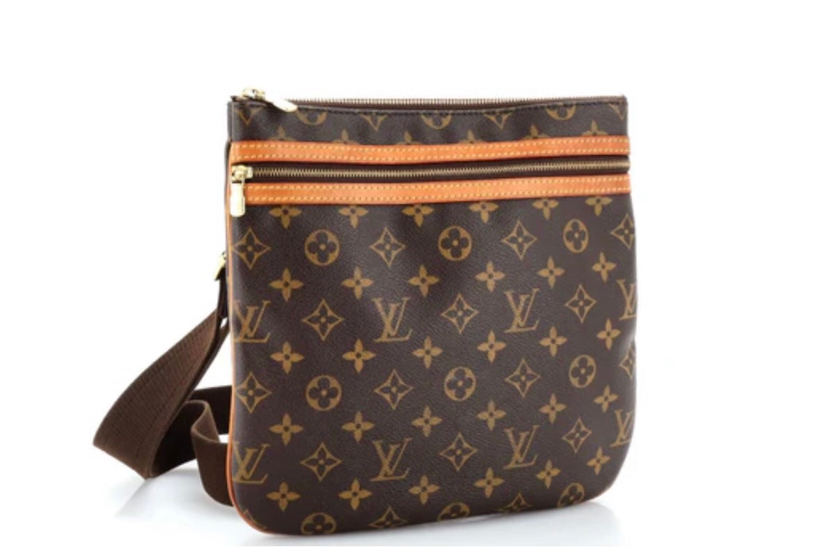 LOUIS VUITTON MONOGRAM BOSPHORE POCHETTE CROSSBODY