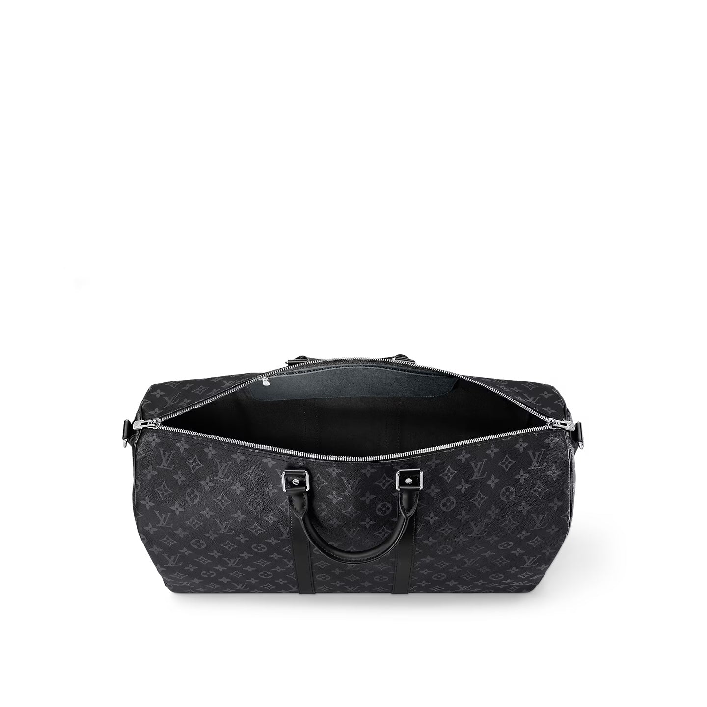 LOUIS VUITTON MONOGRAM ECLIPSE KEEPALL BANDOULIÈRE 55 BAG