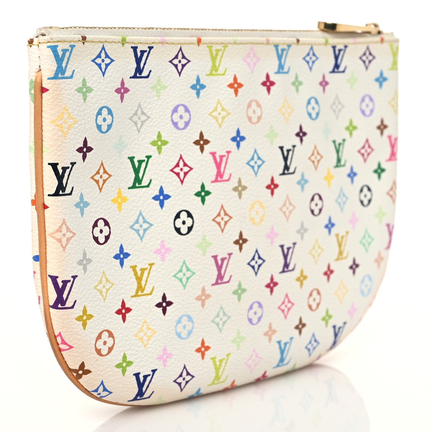 LOUIS VUITTON MULTICOLOR MONOGRAM POCHETTE PLATE GM