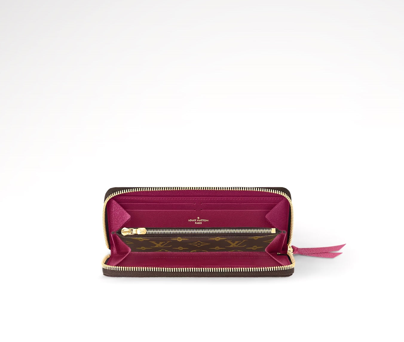 LOUIS VUITTON PORTEFEUILLE CLEMENCE MONOGRAM LONG WALLET