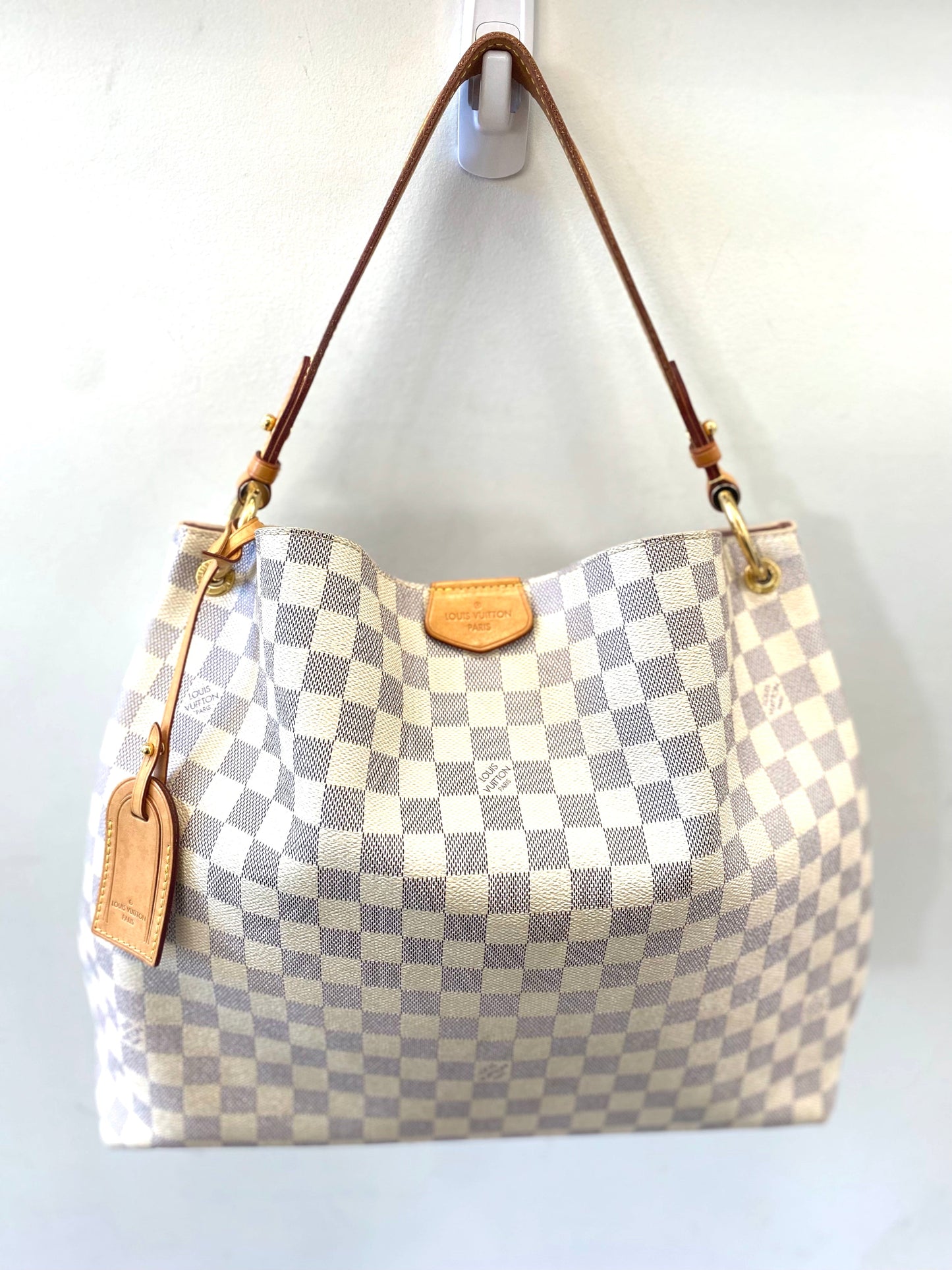 LOUIS VUITTON DAMIER AZUR GRACEFUL PM BAG