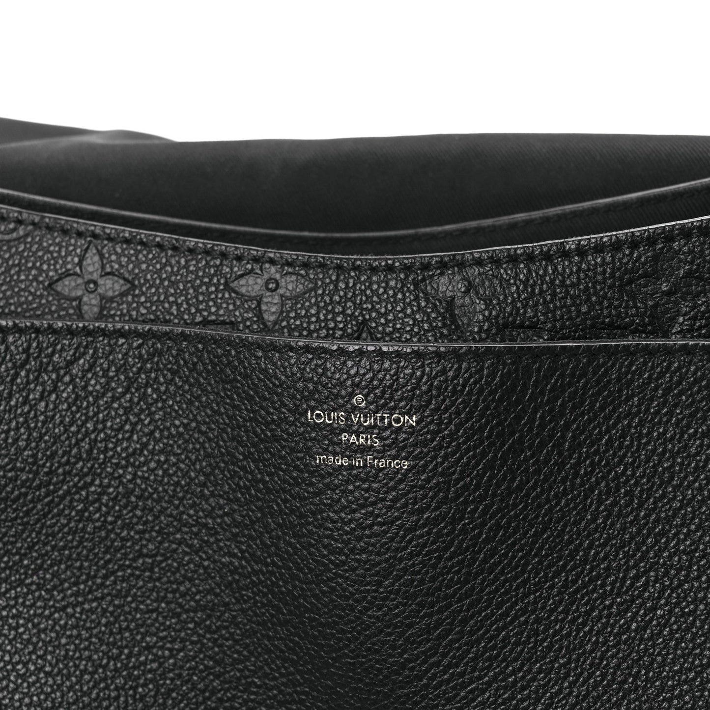 LOUIS VUITTON EMPREINTE LEATHER BLANCHE MM HANDBAG