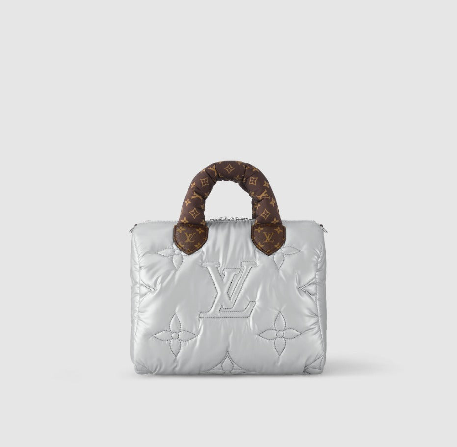 LOUIS VUITTON MONOGRAM PUFFER PILLOW SPEEDY 25 BANDOULIÈRE HANDBAG