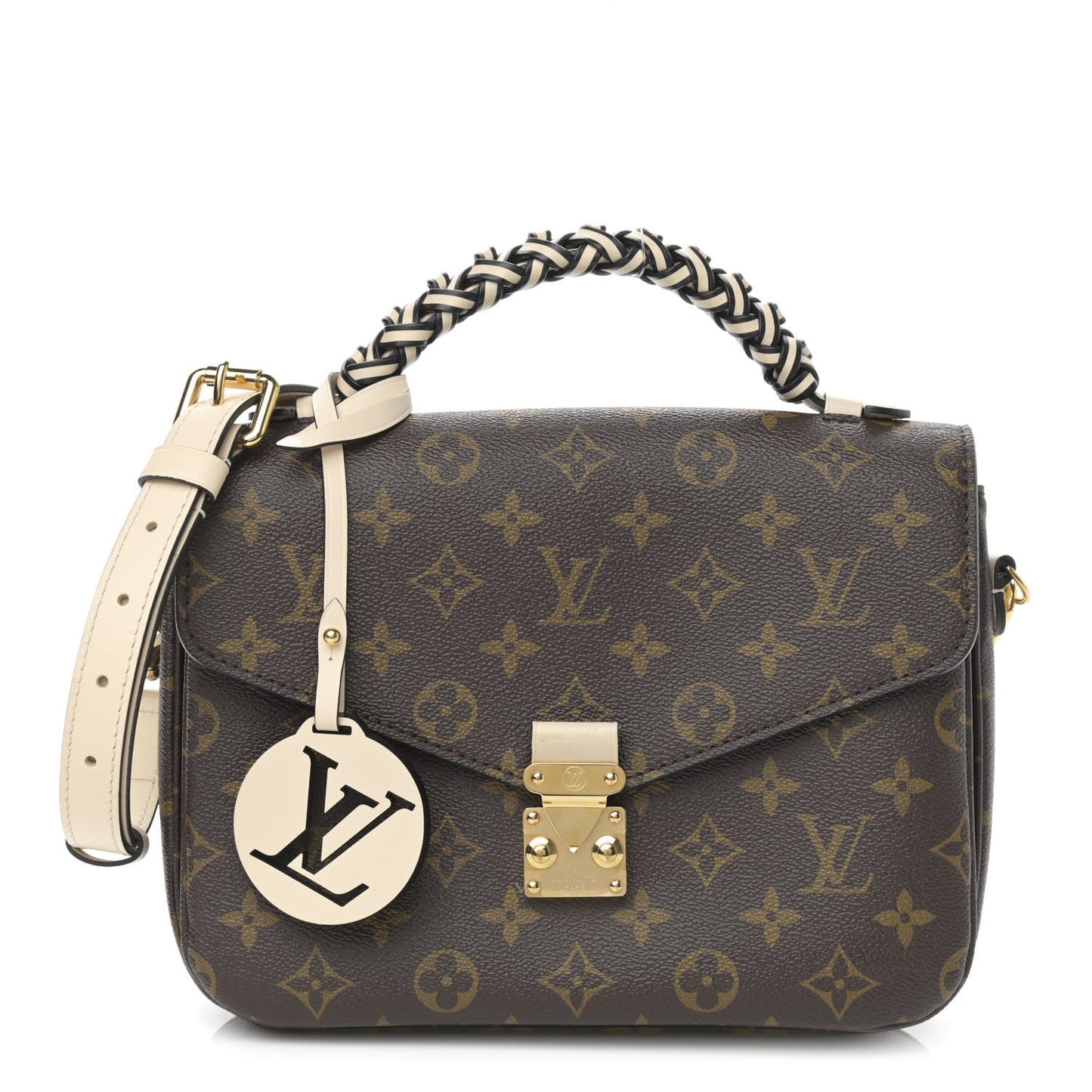 LOUIS VUITTON MONOGRAM BRAIDED POCHETTE MÉTIS