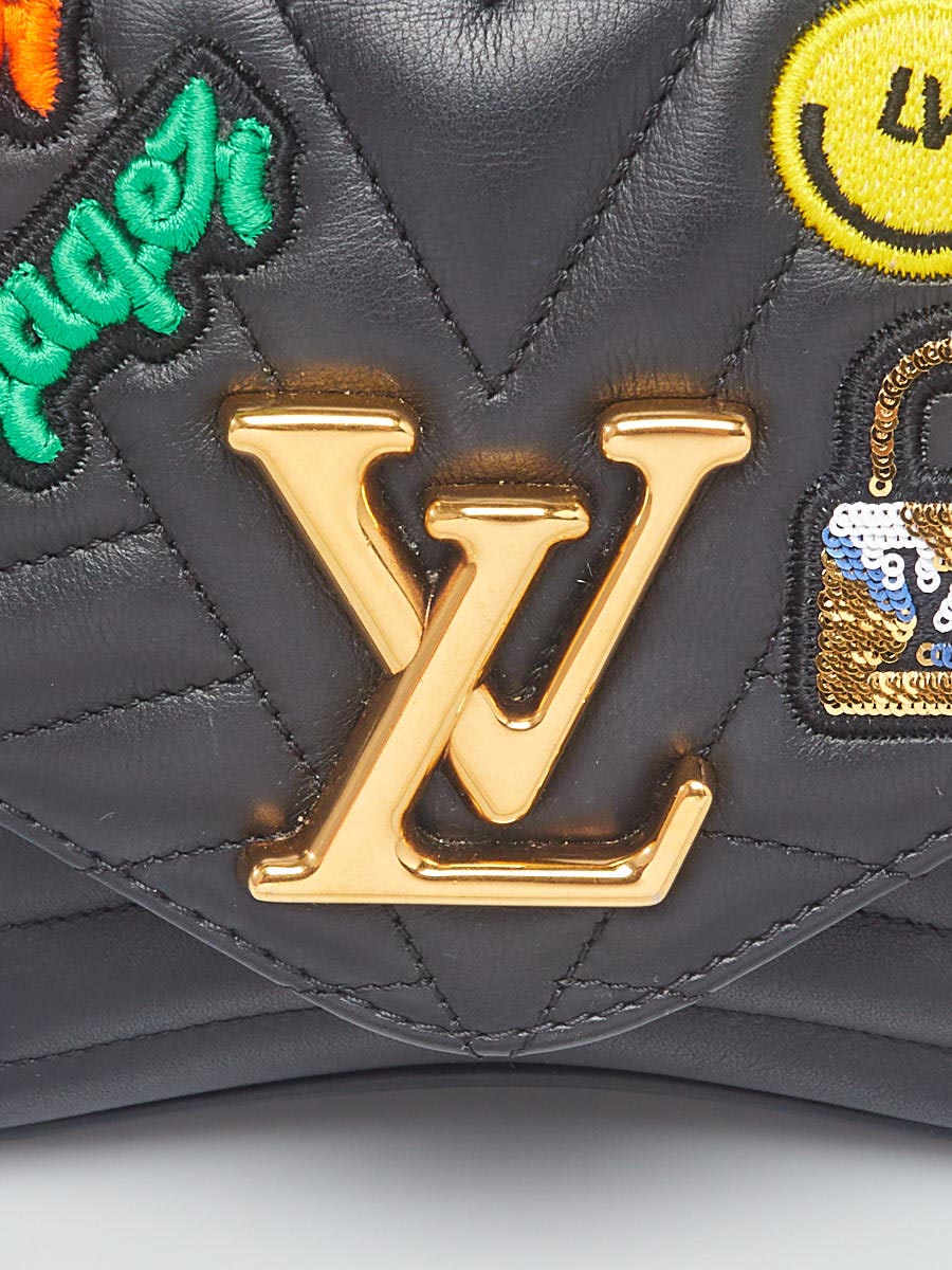LOUIS VUITTON NEW WAVE QUILTED LEATHER PATCHES LIMITED EDITION MM BAG