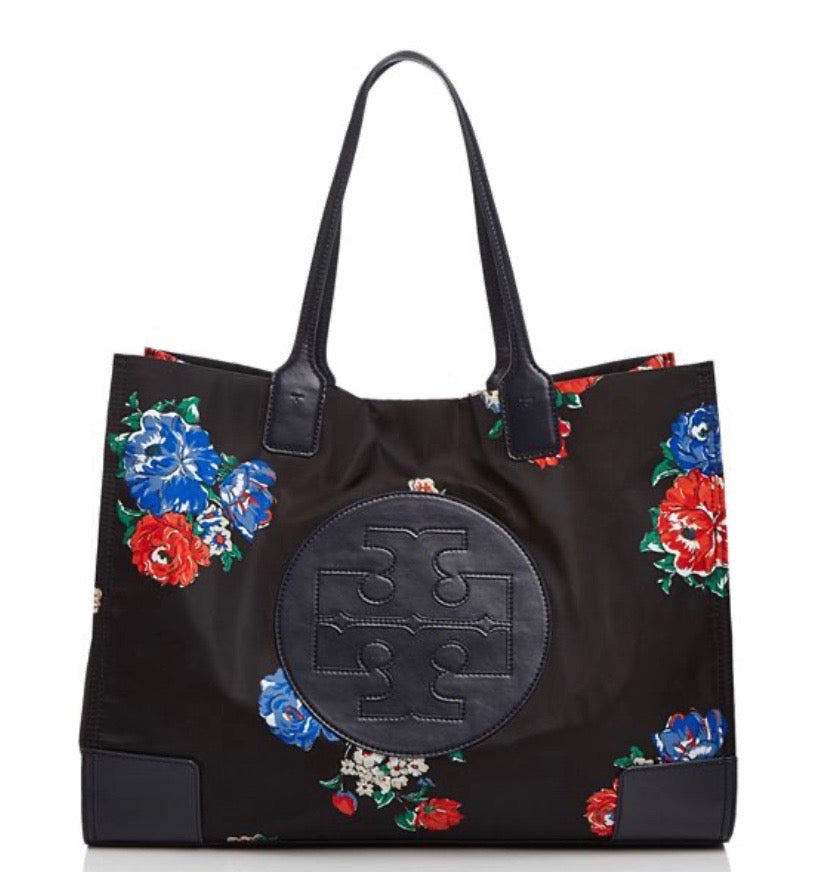 TORY BURCH ELLA PRINTED TOTE BAG