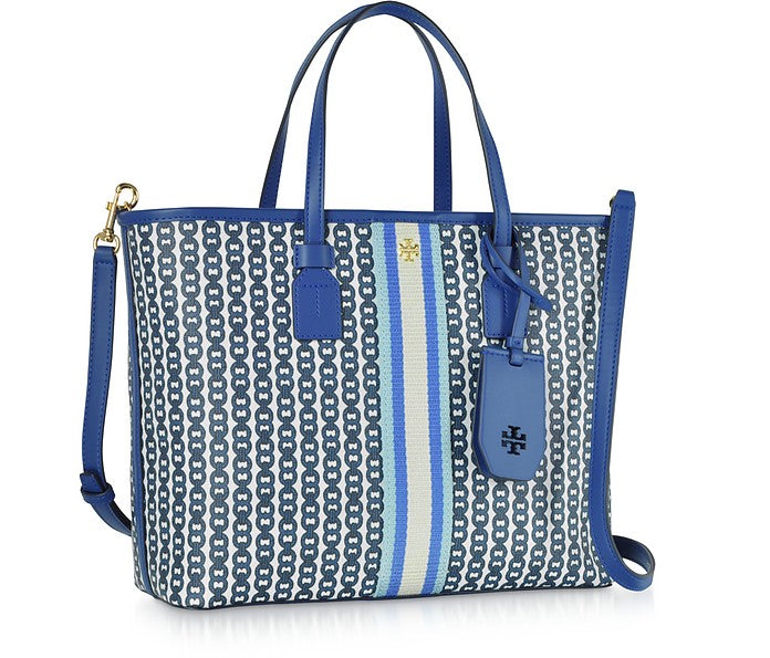 TORY BURCH Gemini Link Coated Canvas Tote Bag