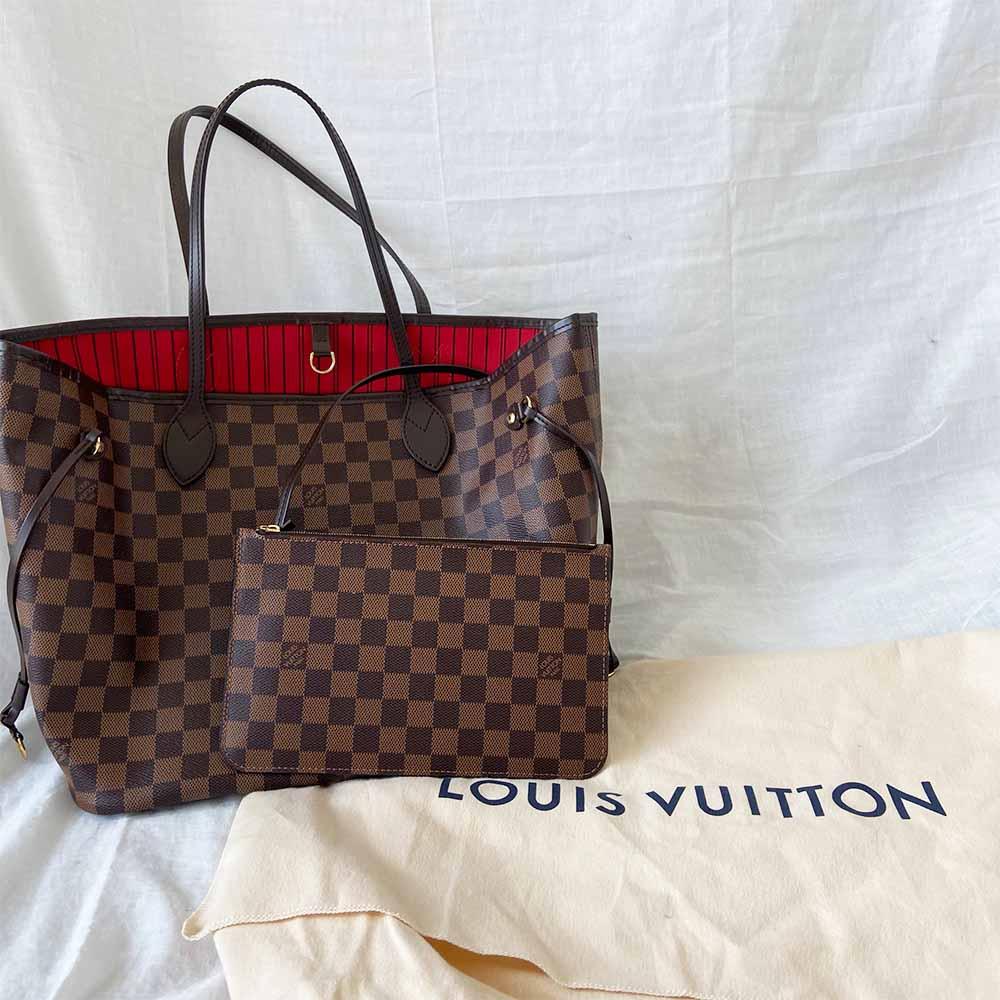 Louis Vuitton Damier MM Neverfull Bag