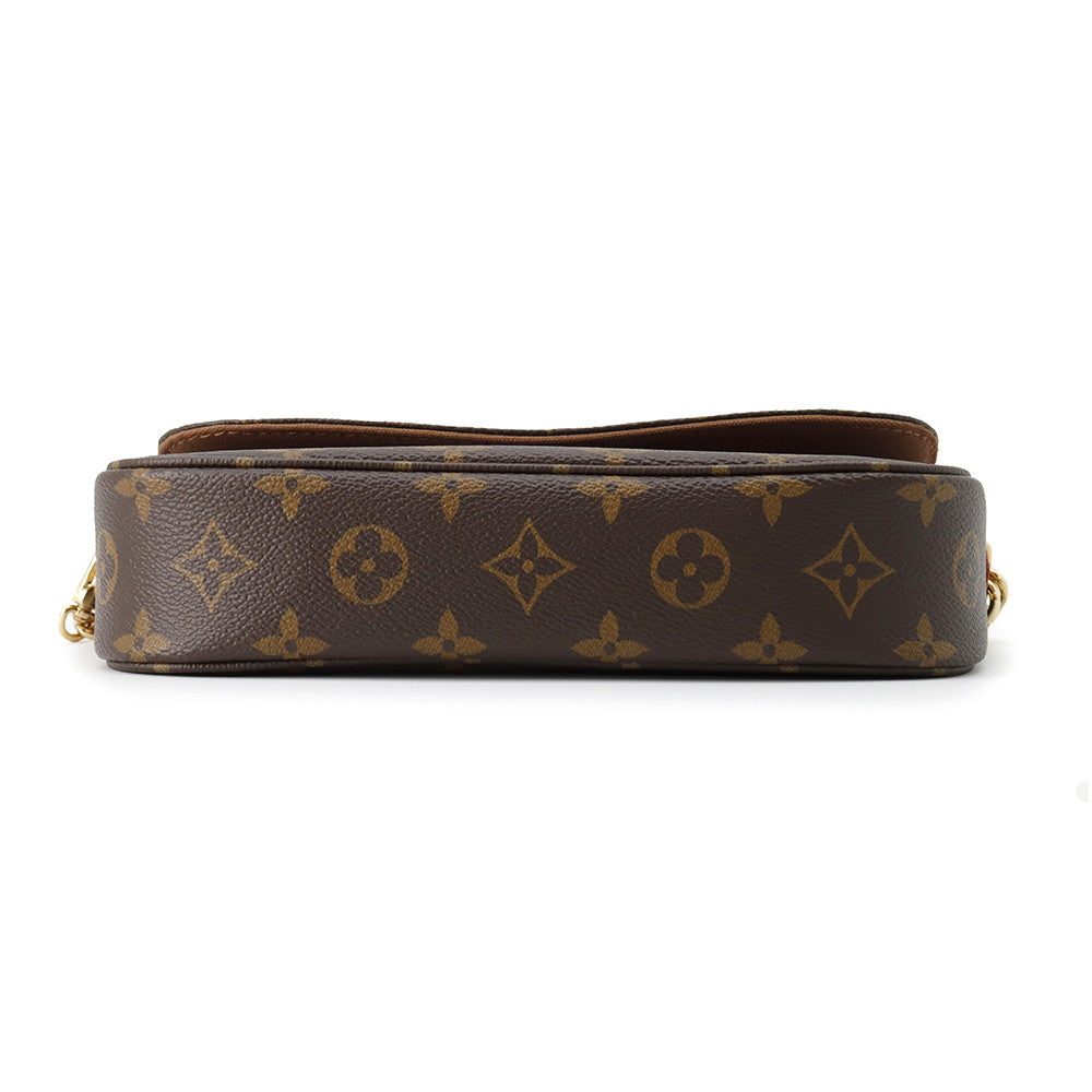LOUIS VUITTON Wallet on Chain Ivy BrownM81911 Monogram