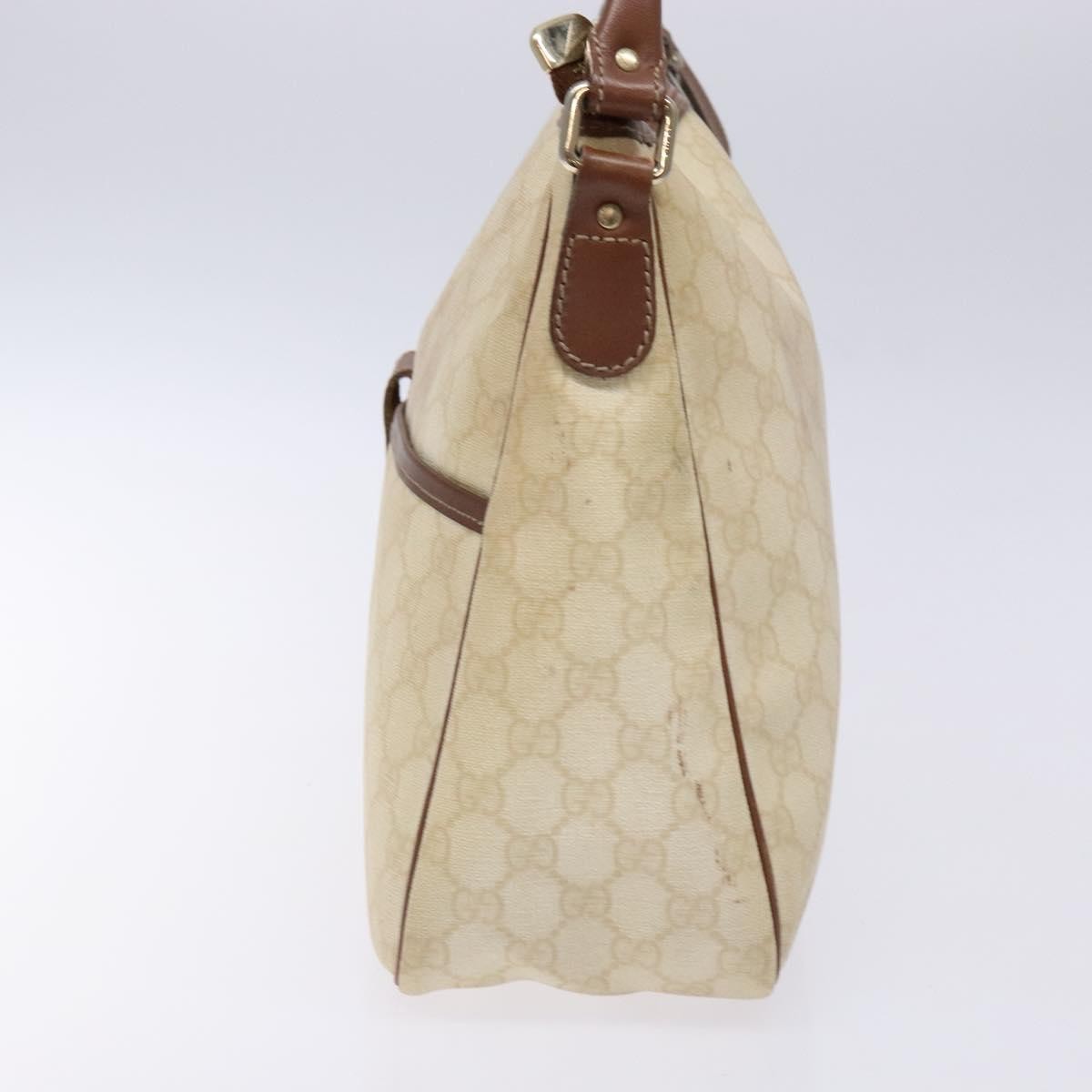 Gucci Gg Supreme Handbag Gg Canvas White Pvc Handbag