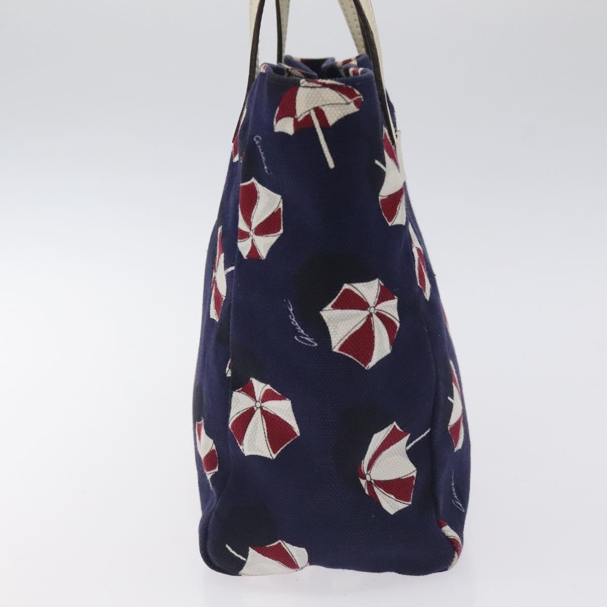 Gucci Open Tote (Outlet) Umbrella Canvas Purple Canvas Tote Bag Bag