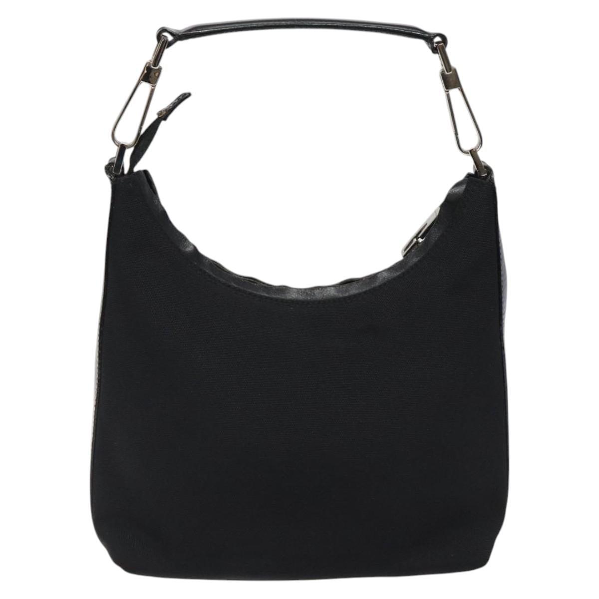 Gucci Hobo Black Nylon Handbag