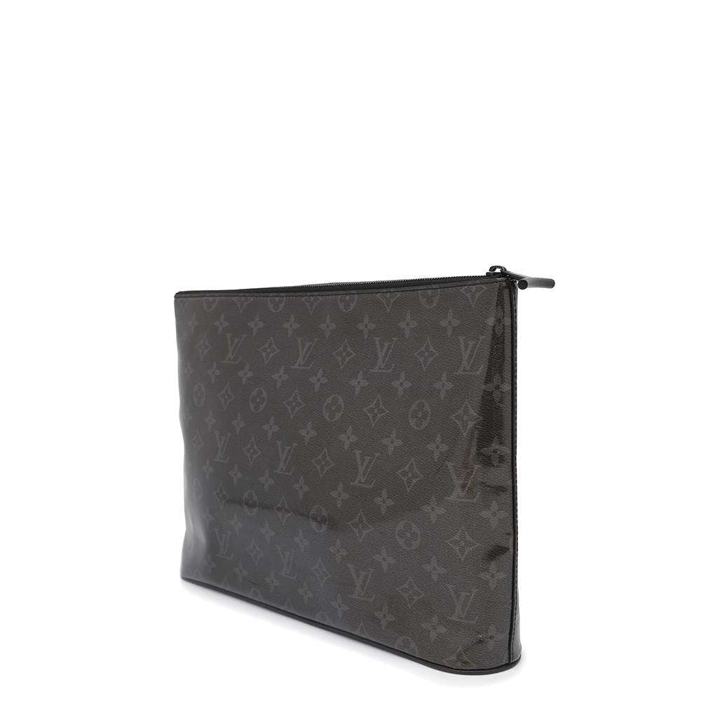 LOUIS VUITTON Pochette Cosmos Isetan Limited NoirM63373 Monogram Eclipse Glaze