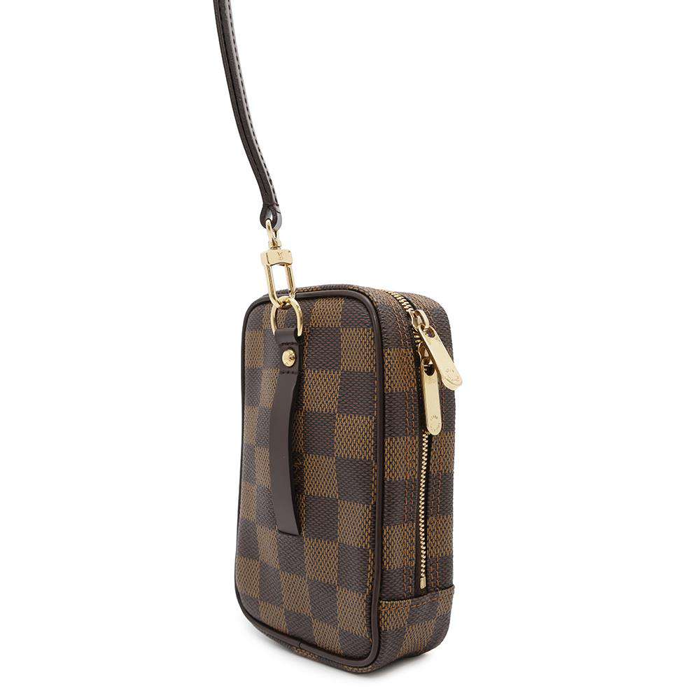 LOUIS VUITTON Etui Okapi BrownN61737 Damier Size GM
