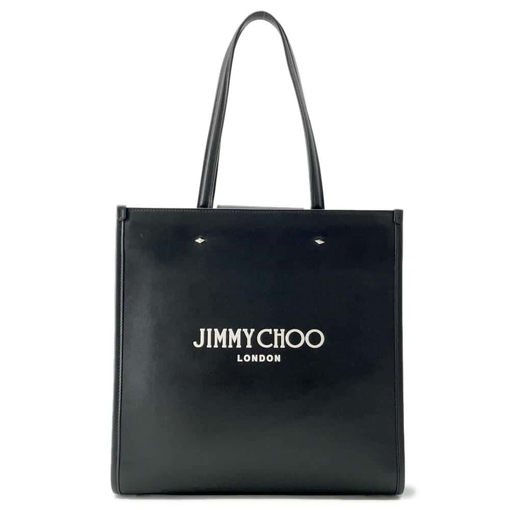 JIMMY CHOO N/STote Bag BlackN/S TOTE/M ANR Leather Size Medium