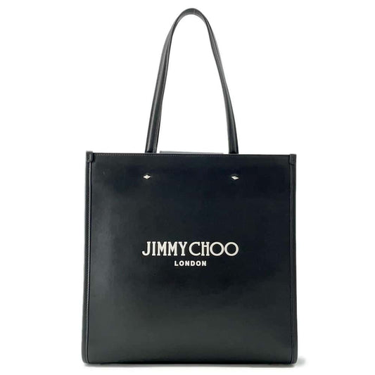 JIMMY CHOO N/STote Bag BlackN/S TOTE/M ANR Leather Size Medium