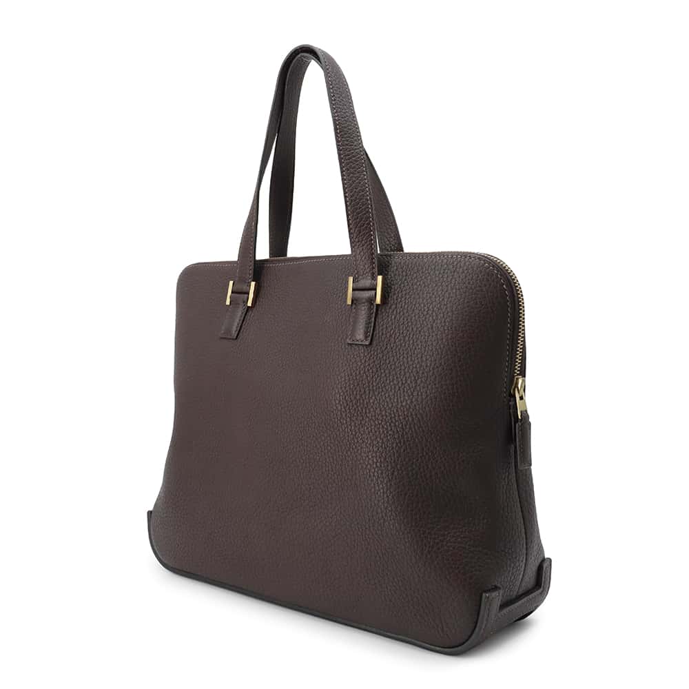 HERMES Escapada Brown Fjord Leather