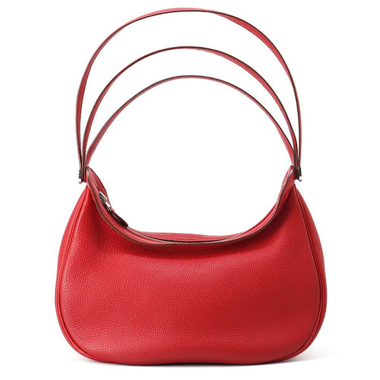 HERMES Caporal Rouge Casaque Togo Leather