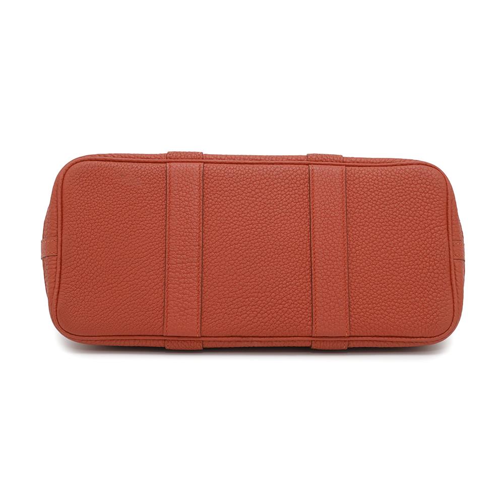 HERMES Garden Party Sanguine Negonda Leather Size TPM