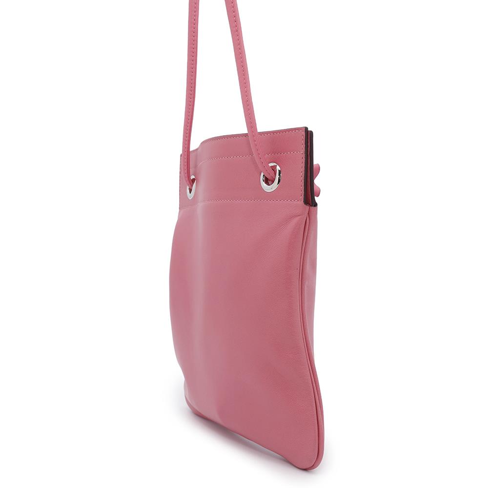 HERMES Aline Rose Azalee Swift Leather Size Mini